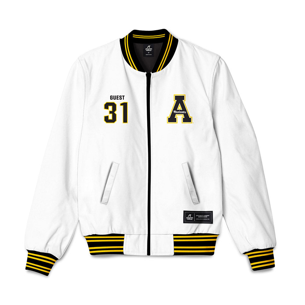 App State - NCAA Football : Max Guest - Bomber Jacket-0