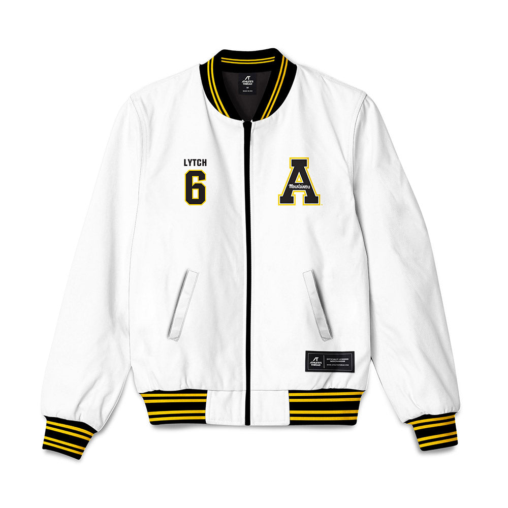 App State - NCAA Men's Basketball : Damori Lytch - Bomber Jacket-0