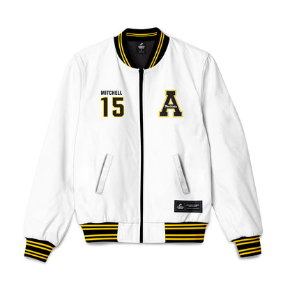 App State - NCAA Football : Alex Mitchell - Bomber Jacket-0