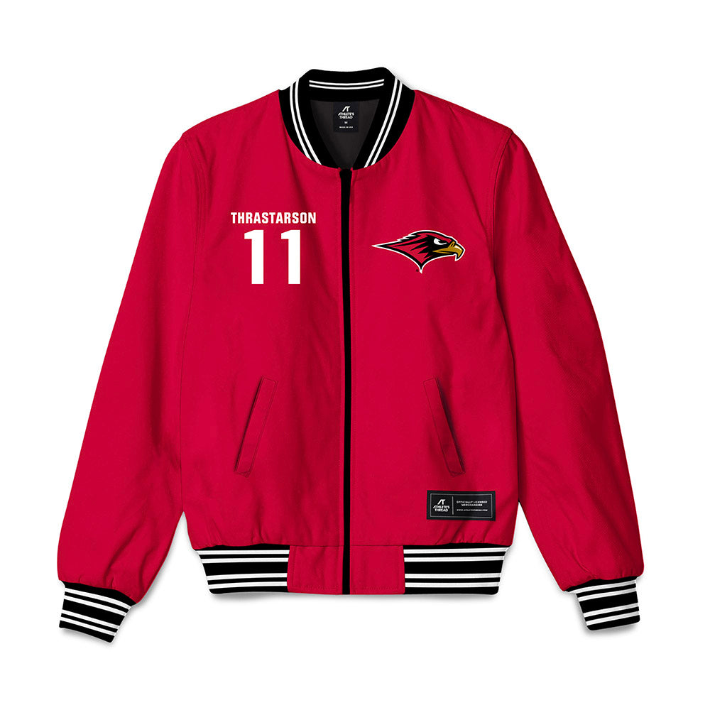 Seattle - NCAA Men's Basketball : Tomas Thrastarson - Bomber Jacket-0