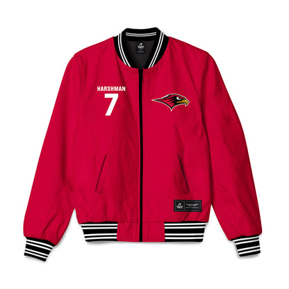 Seattle - NCAA Men's Basketball : Jeremiah Harshman - Bomber Jacket-0