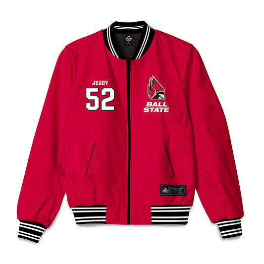 Ball State - NCAA Football : Jacob Jeudy - Bomber Jacket-0