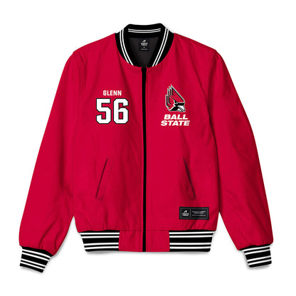 Ball State - NCAA Football : Ameir Glenn - Bomber Jacket-0