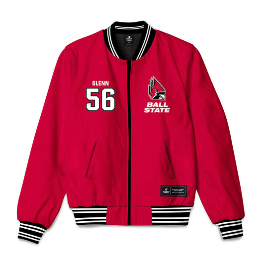 Ball State - NCAA Football : Ameir Glenn - Bomber Jacket-0