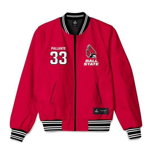 Ball State - NCAA Women's Soccer : Kate Pallante - Bomber Jacket-0