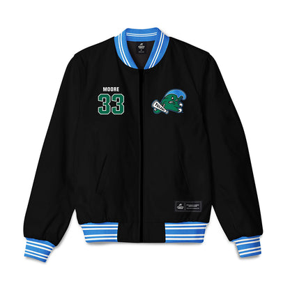 Tulane - NCAA Football : Brooks Moore - Bomber Jacket-0