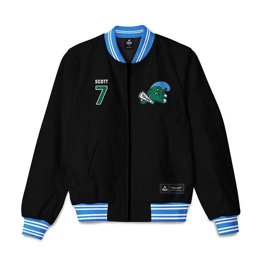 Tulane - NCAA Football : Cade Scott - Bomber Jacket-0
