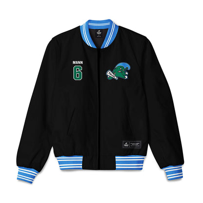 Tulane - NCAA Beach Volleyball : Lauren Mann - Bomber Jacket-0