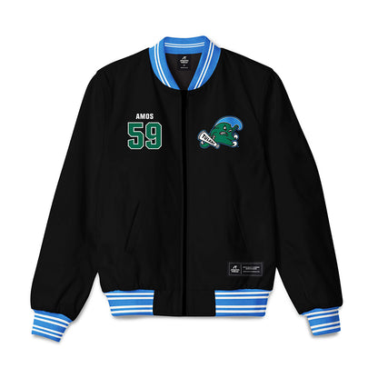 Tulane - NCAA Football : Andre Amos - Bomber Jacket-0