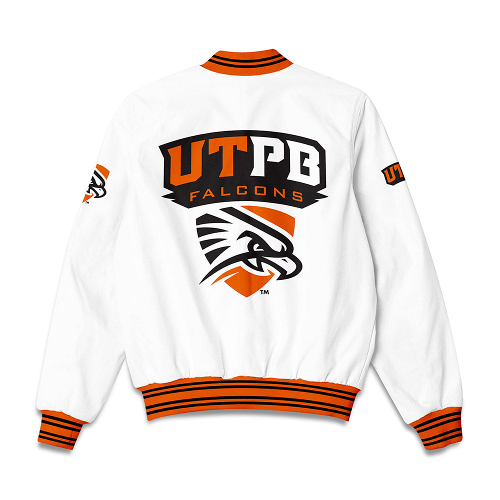 UTPB - NCAA Baseball : Marcos Castro - Bomber Jacket-1