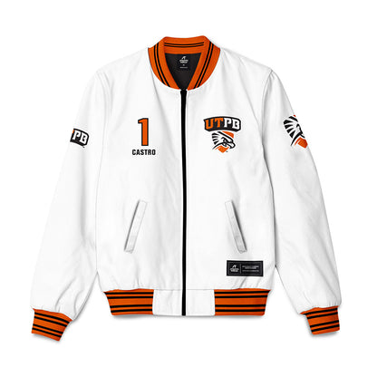 UTPB - NCAA Baseball : Marcos Castro - Bomber Jacket-0
