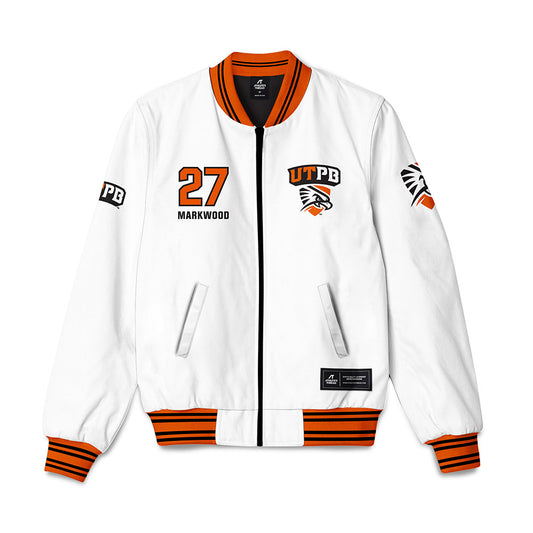 UTPB - NCAA Baseball : Jackson Markwood - Bomber Jacket-0