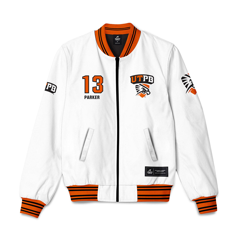 UTPB - NCAA Football : Randle Parker - Bomber Jacket-0
