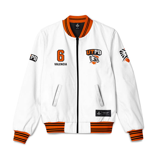 UTPB - NCAA Football : Raymond Valencia - Bomber Jacket-0