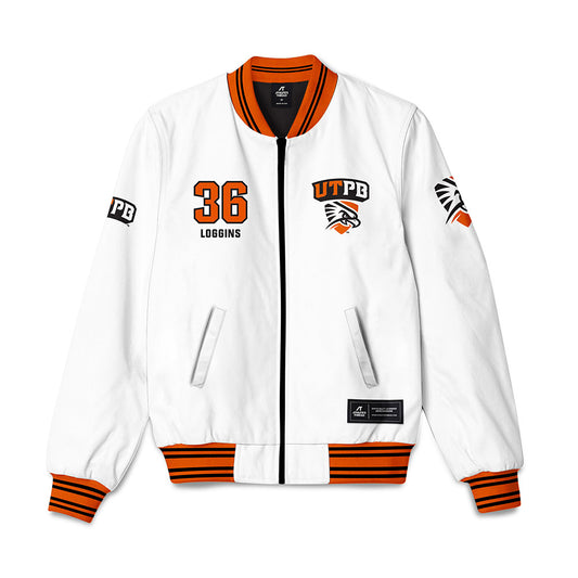 UTPB - NCAA Baseball : Jaden Loggins - Bomber Jacket-0