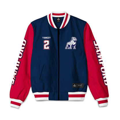 Samford - NCAA Football : David Yancey - Bomber Jacket-0