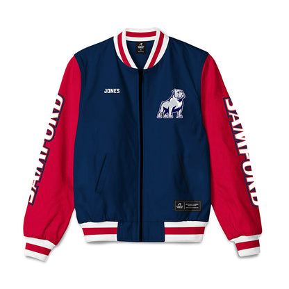 Samford - NCAA Men's Track & Field : Ian Jones - Bomber Jacket-0