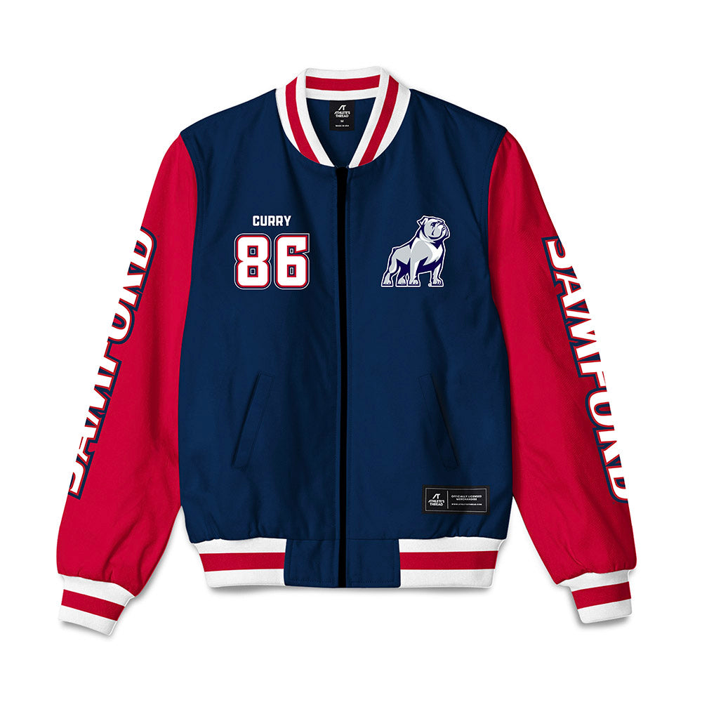 Samford - NCAA Football : Keyshawn Curry - Bomber Jacket-0