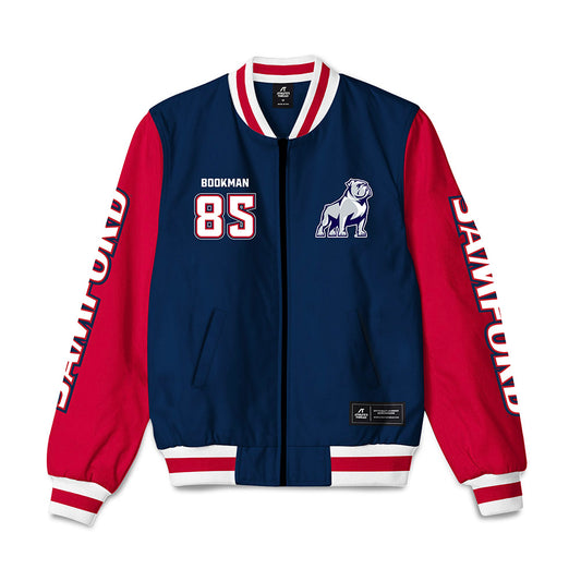 Samford - NCAA Football : Nicholas Bookman - Bomber Jacket-0