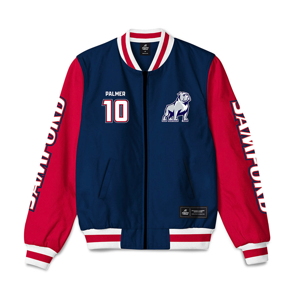 Samford - NCAA Football : Kaleah Palmer - Bomber Jacket-0