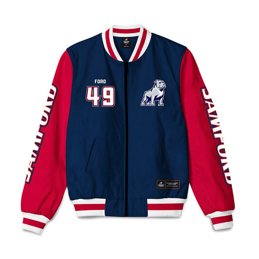Samford - NCAA Football : Grayson Ford - Bomber Jacket-0