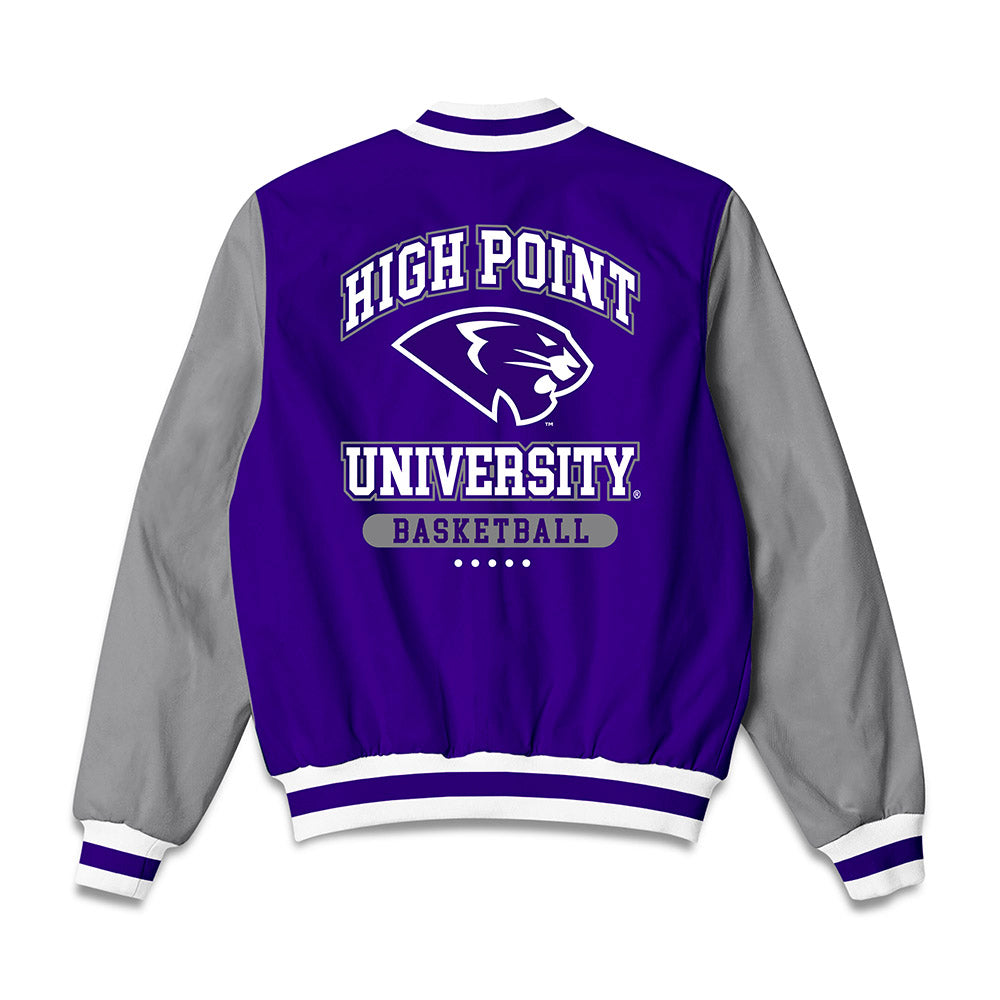 High Point - NCAA Men's Basketball : Camron Fletcher - Bomber Jacket-1
