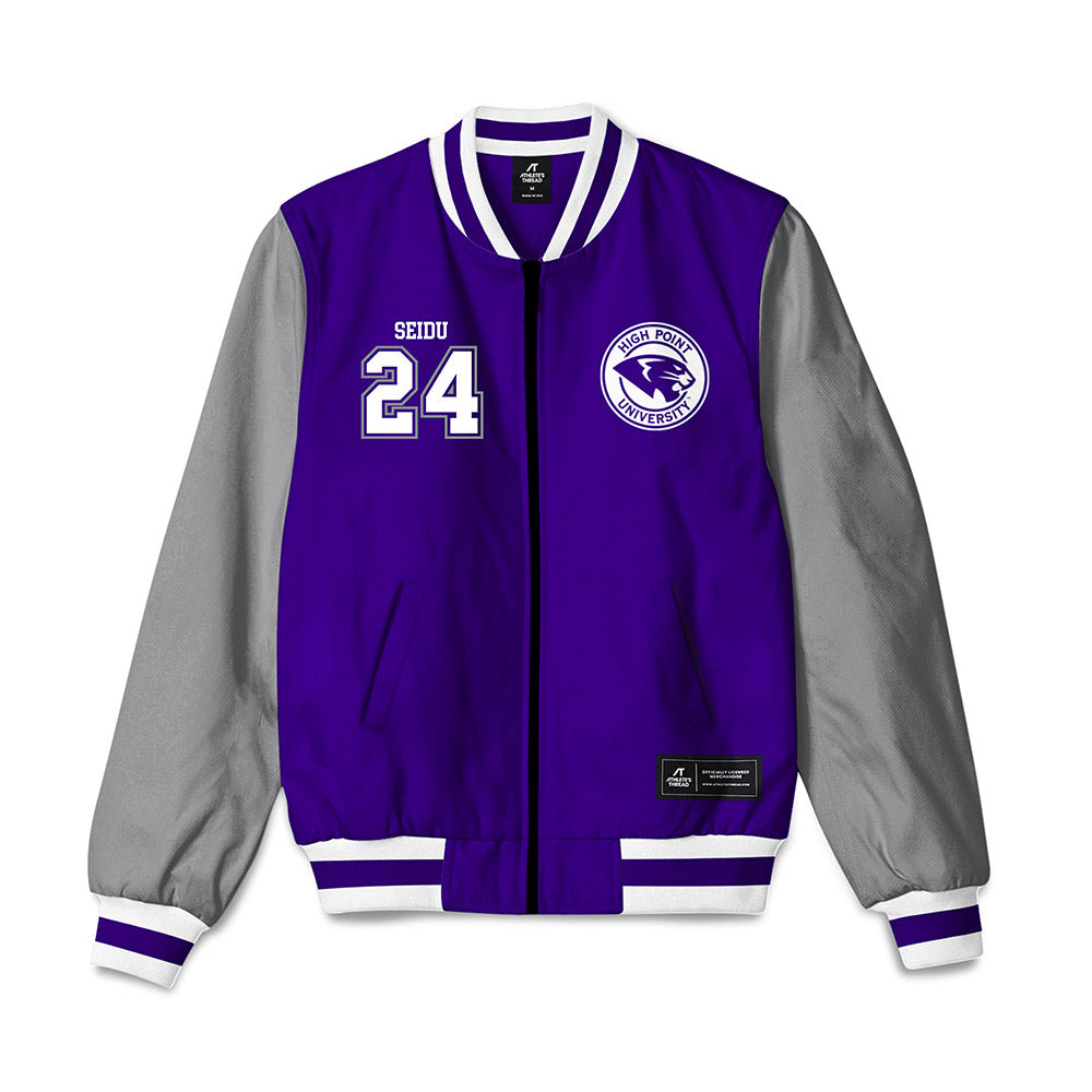 High Point - NCAA Men's Soccer : Mohammed Seidu -  Bomber Jacket