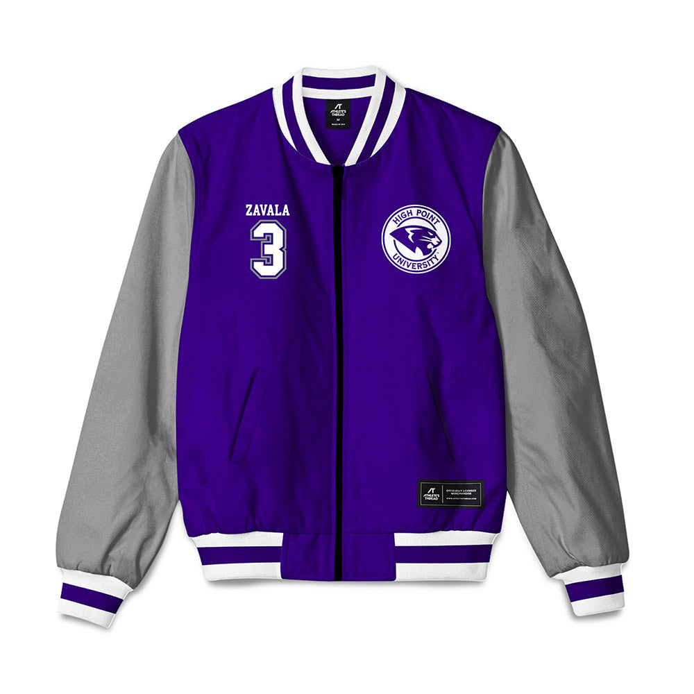 High Point - NCAA Women's Basketball : Nevaeh Zavala -  Bomber Jacket
