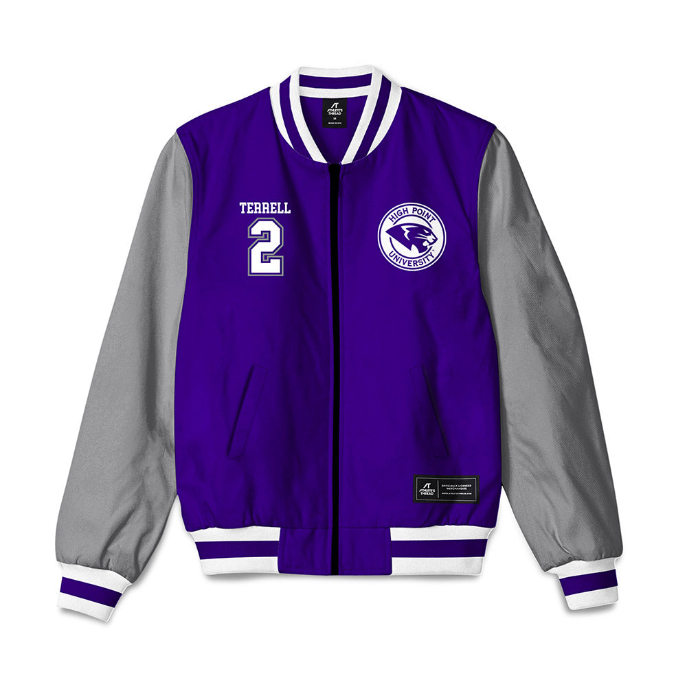 High Point - NCAA Women's Basketball : Nakyah Terrell -  Bomber Jacket