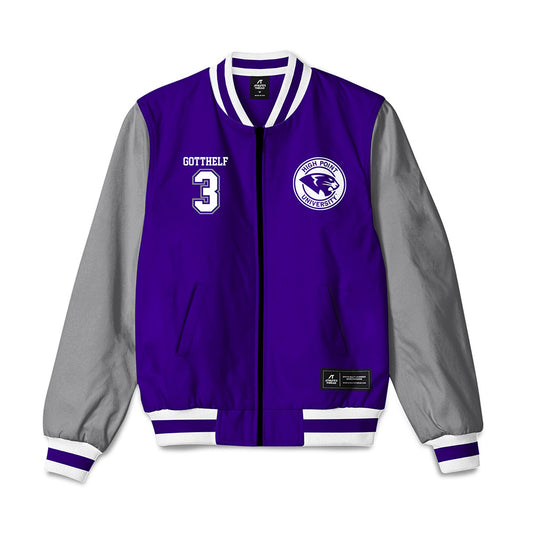 High Point - NCAA Baseball : Zach Gotthelf - Bomber Jacket-0
