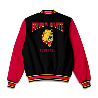 Ferris State - NCAA Football : Dmari Jenkins - Bomber Jacket-1