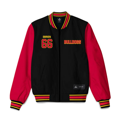 Ferris State - NCAA Football : Brendan OBrien - Bomber Jacket-0