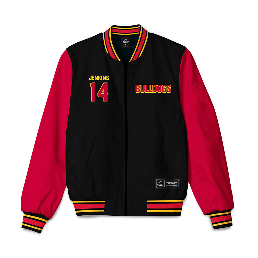 Ferris State - NCAA Football : Dmari Jenkins - Bomber Jacket-0