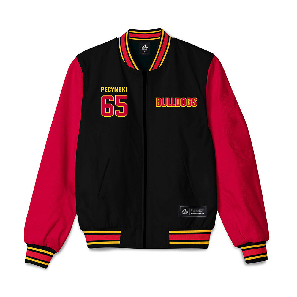 Ferris State - NCAA Football : Cory Pecynski - Bomber Jacket-0