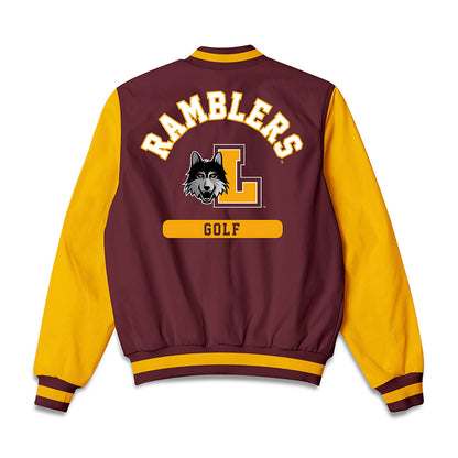 Loyola - NCAA Men's Golf : Jackson Overton - Bomber Jacket