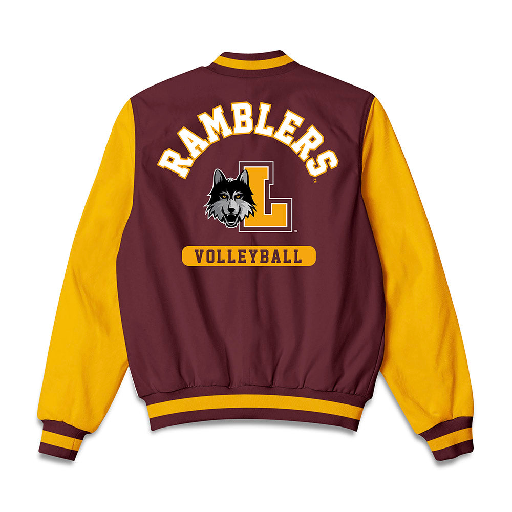 Loyola - NCAA Women's Volleyball : Chloe Morgan - Bomber Jacket