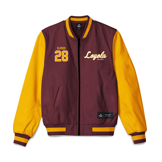 Loyola - NCAA Women's Basketball : Clara Djoko - Bomber Jacket-0