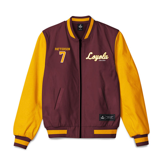 Loyola - NCAA Softball : Mackenzie Patterson - Bomber Jacket-0