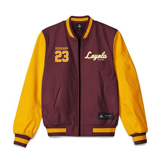 Loyola - NCAA Women's Soccer : Abby Sudkamp - Bomber Jacket-0