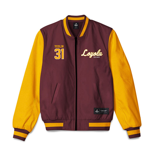 Loyola - NCAA Men's Soccer : Ori Yedlin - Bomber Jacket-0