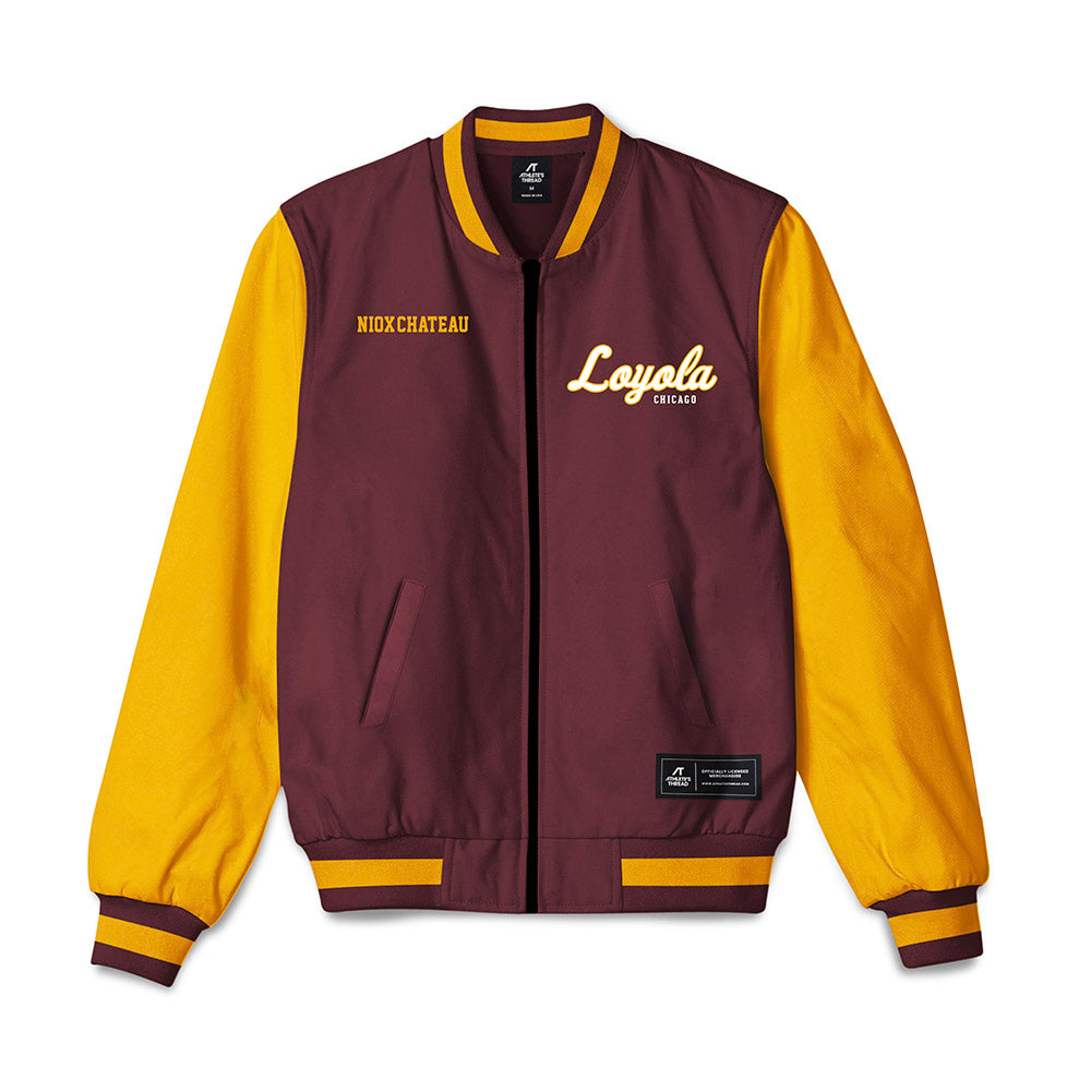 Loyola - NCAA Men's Track & Field : Eugene Niox-chateau - Bomber Jacket-0