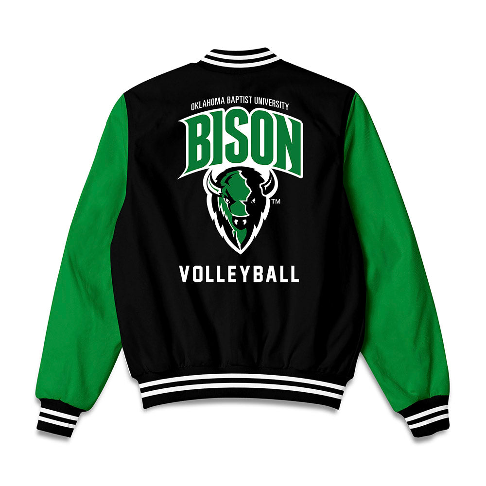 OKBU - NCAA Women's Volleyball : Madi Barnes - Bomber Jacket-1
