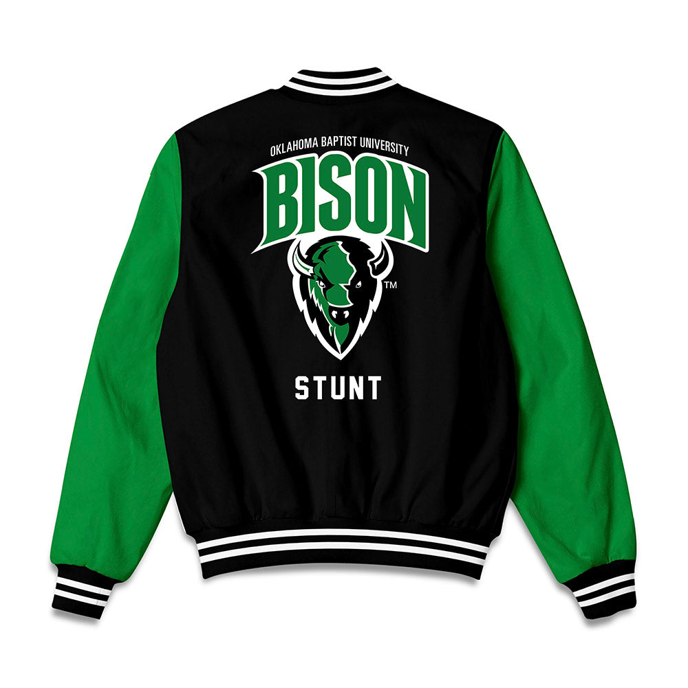 OKBU - NCAA Stunt : Bethany Rodriguez - Bomber Jacket-1