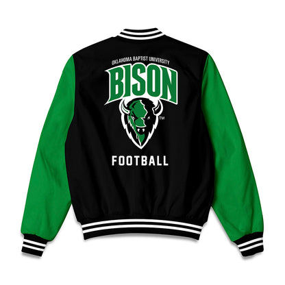 OKBU - NCAA Football : Jay Ladd - Bomber Jacket-1