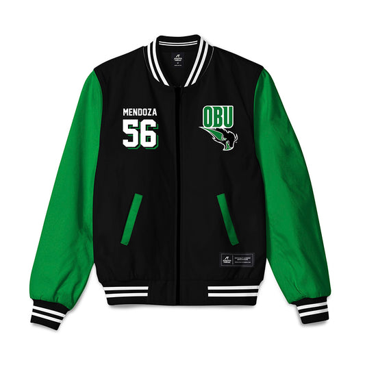 OKBU - NCAA Football : Jack Mendoza - Bomber Jacket-0