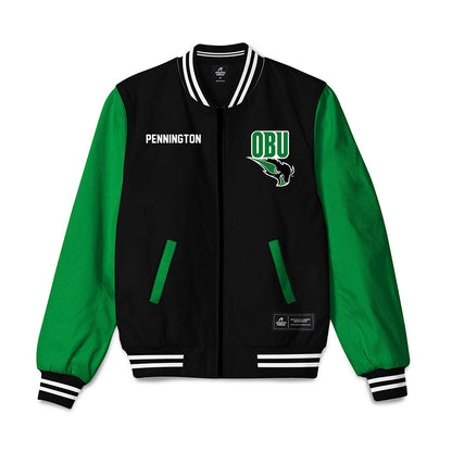 OKBU - NCAA Stunt : Macy Pennington - Bomber Jacket-0