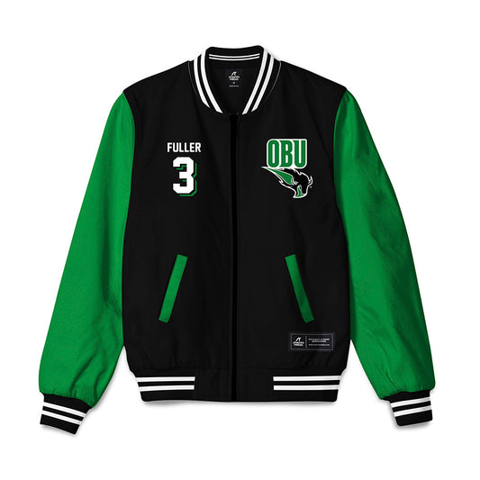 OKBU - NCAA Men's Basketball : Dalen Fuller - Bomber Jacket-0