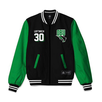 OKBU - NCAA Women's Volleyball : Megan Leftwich - Bomber Jacket-0