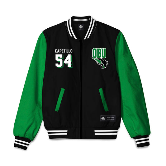 OKBU - NCAA Football : Landen Capetillo - Bomber Jacket-0