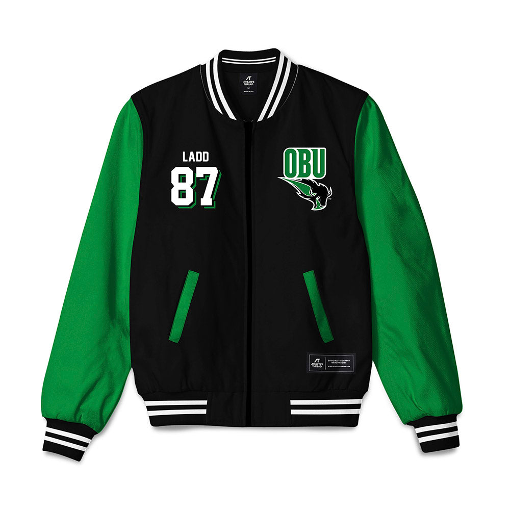 OKBU - NCAA Football : Jay Ladd - Bomber Jacket-0